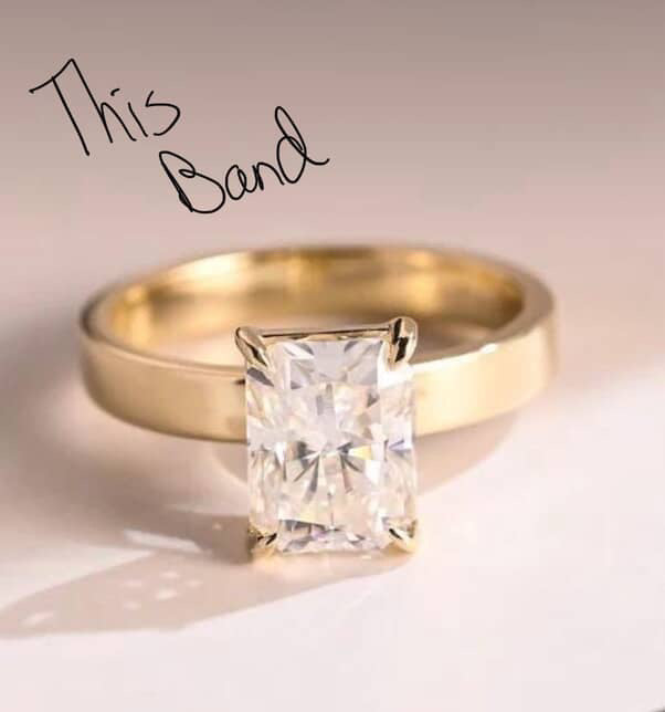 7/14/25 Custom Emerald-Cut Engagement Ring for Connor - First Payment